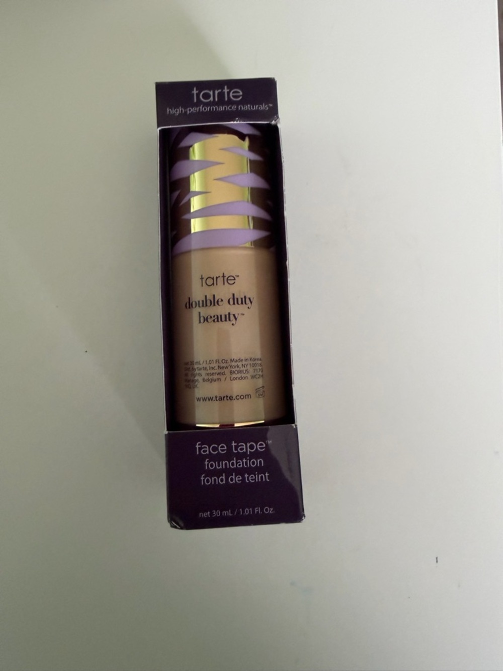tarte Double Duty Beauty Face Tape Foundation - Color 16N fair-light neutral